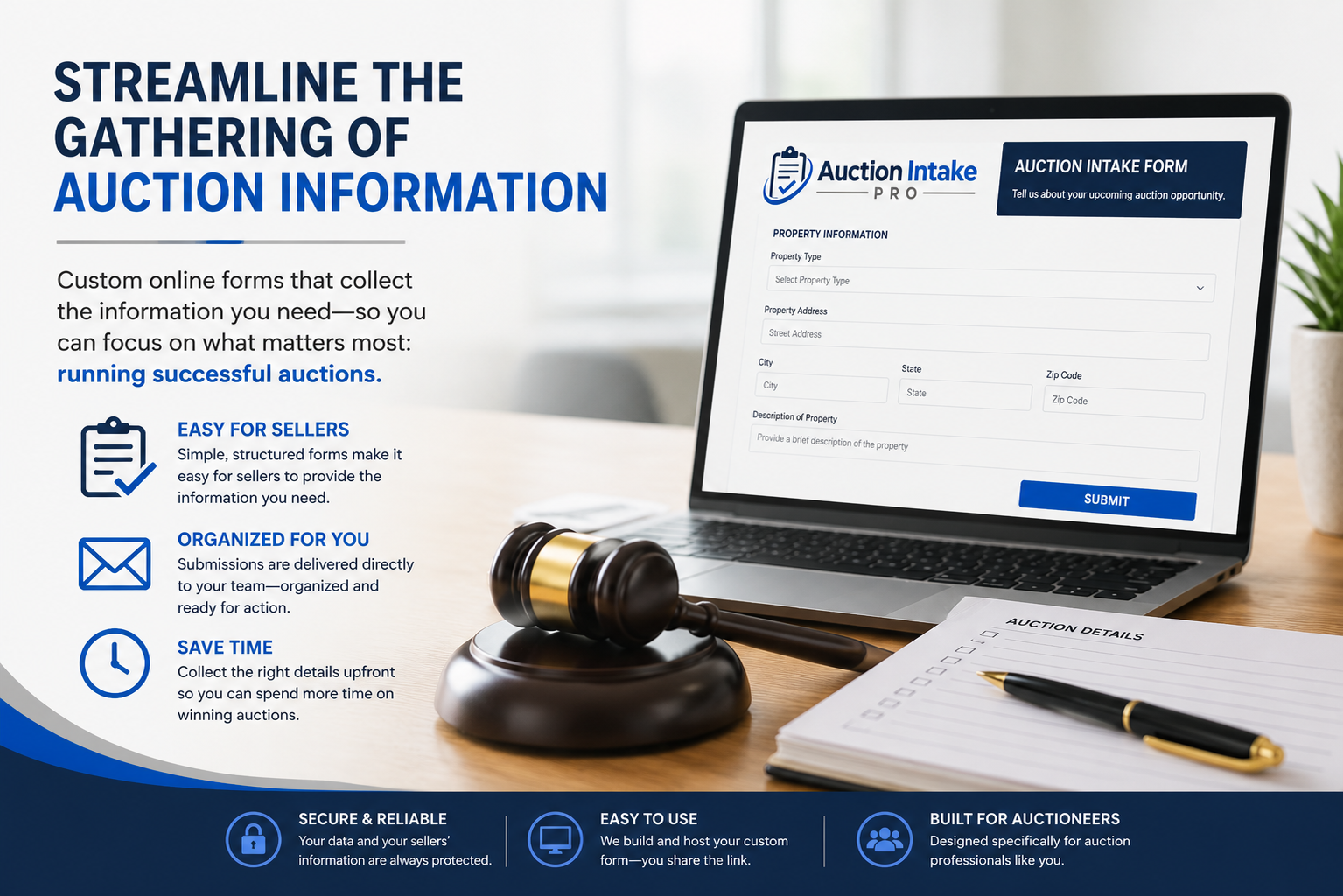 Auction Intake Pro